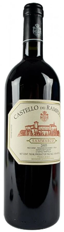 Castello Dei Rampolla 1996 Castello Dei Rampolla Sammarco