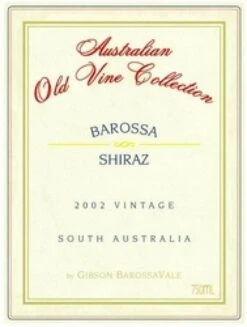 Gibson Wines 2004 Gibson's Shiraz Old Vine Collection Magnum