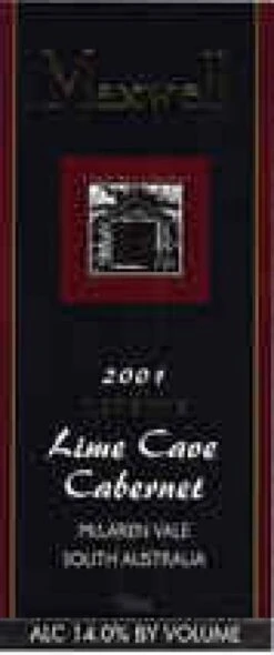 Maxwell 2002 Maxwell Lime Cave Cabernet